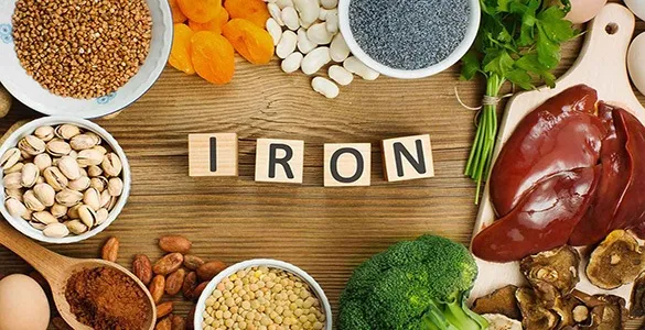 تغذیه مناسب برای کمبود آهن