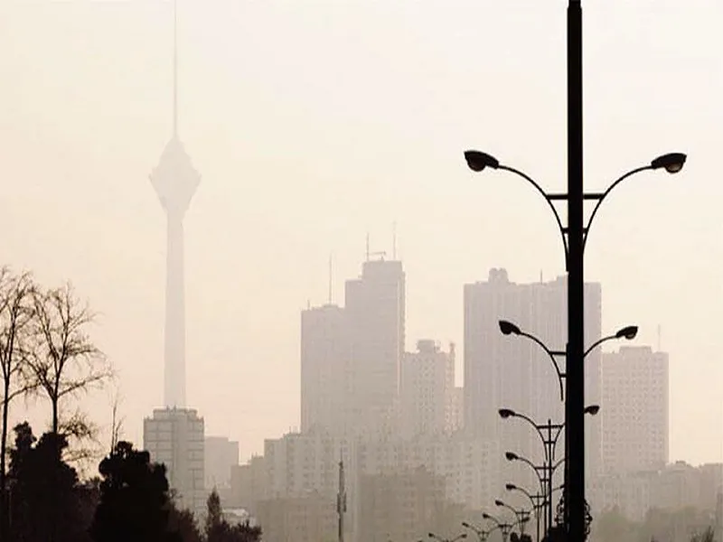 کیفیت هوای تهران ناسالم برای گروهای حساس/ پیش بینی افزایش غلظت ذرات معلق
