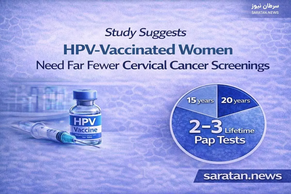 زنان واکسینه‌شده HPV به غربالگری کمتری نیاز دارند