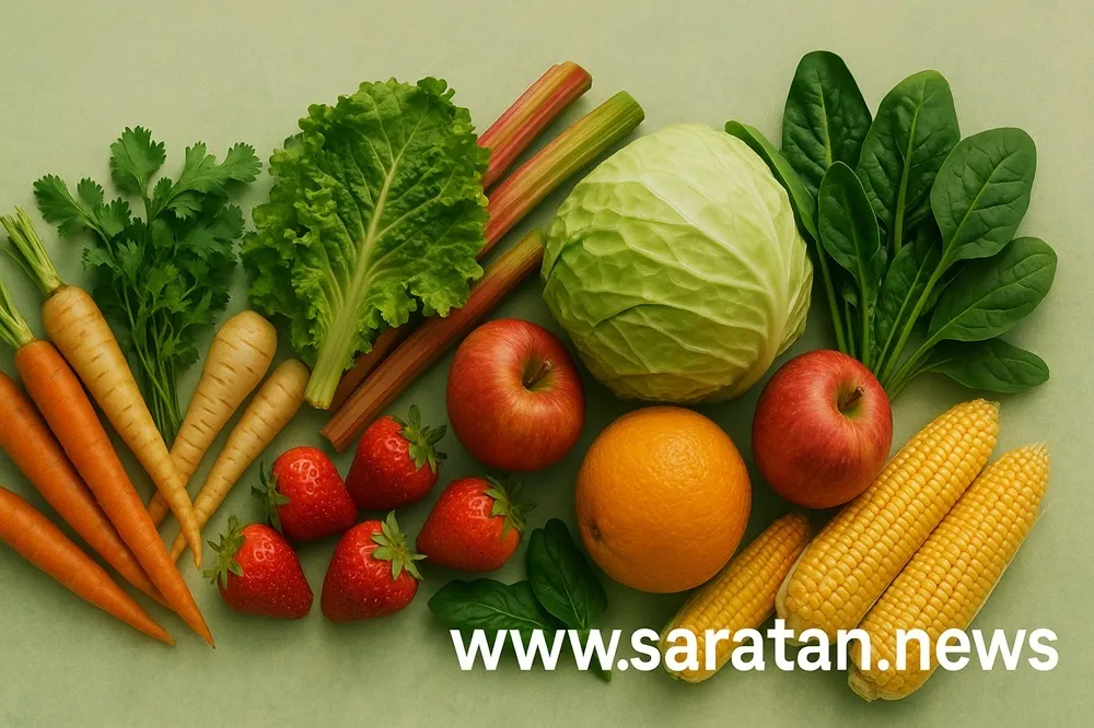 کاهش مواد مغذی در سبزیجات و میوه جات