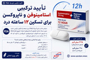 تأیید نخستین قرص ترکیبی استامینوفن و ناپروکسن؛ تسکین درد تا ۱۲ ساعت