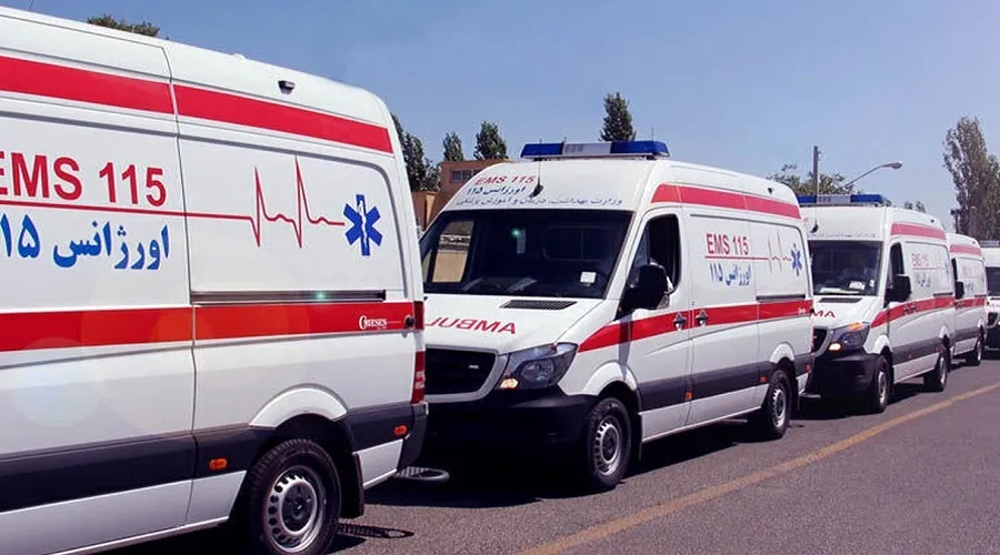 ۶۹۷۶۰ تماس تلفنی مزاحم با اورژانس تهران